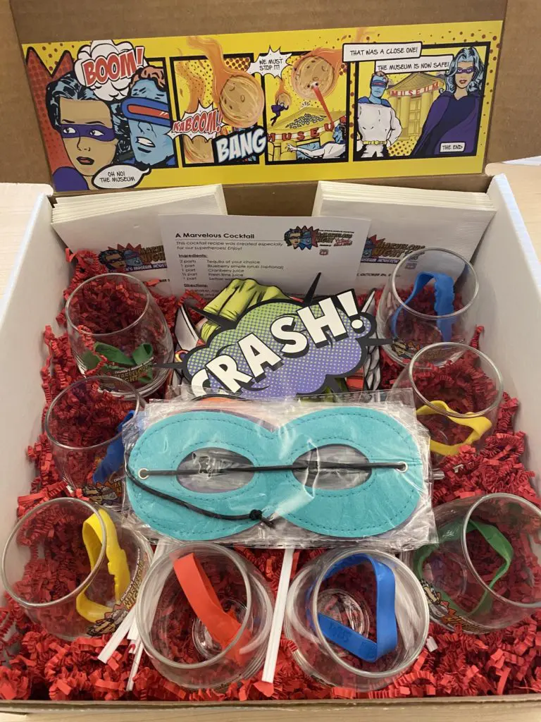 Gala In a Box for the Children's Museum Houston virtual fundraiser 