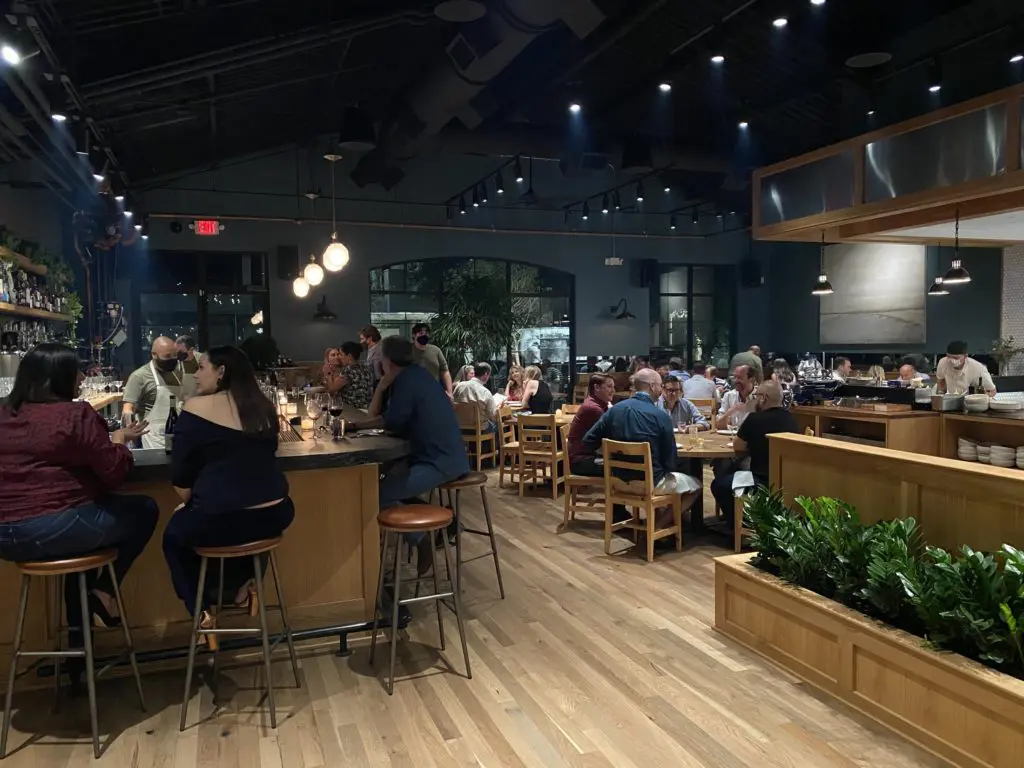 Ostia rocks on only the 10th night of business since opening.