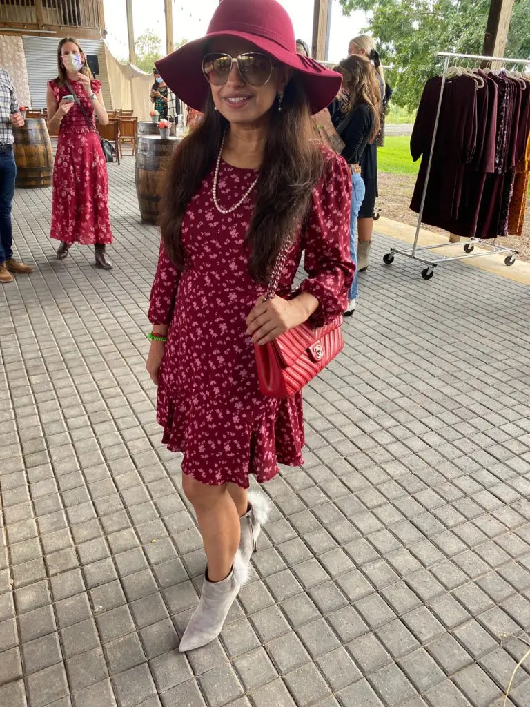 Ruchi Mukhurjee at Hope Farm's Fashion in the Fields outing benefiting Recipe for Success. (Photo by Shelby Hodge)