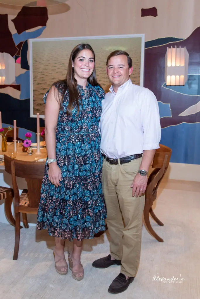 Lauren & Brad Morgan join the Children's Museum Houston virtual gala. (Photo by Alexander's Fine Portrait Design)