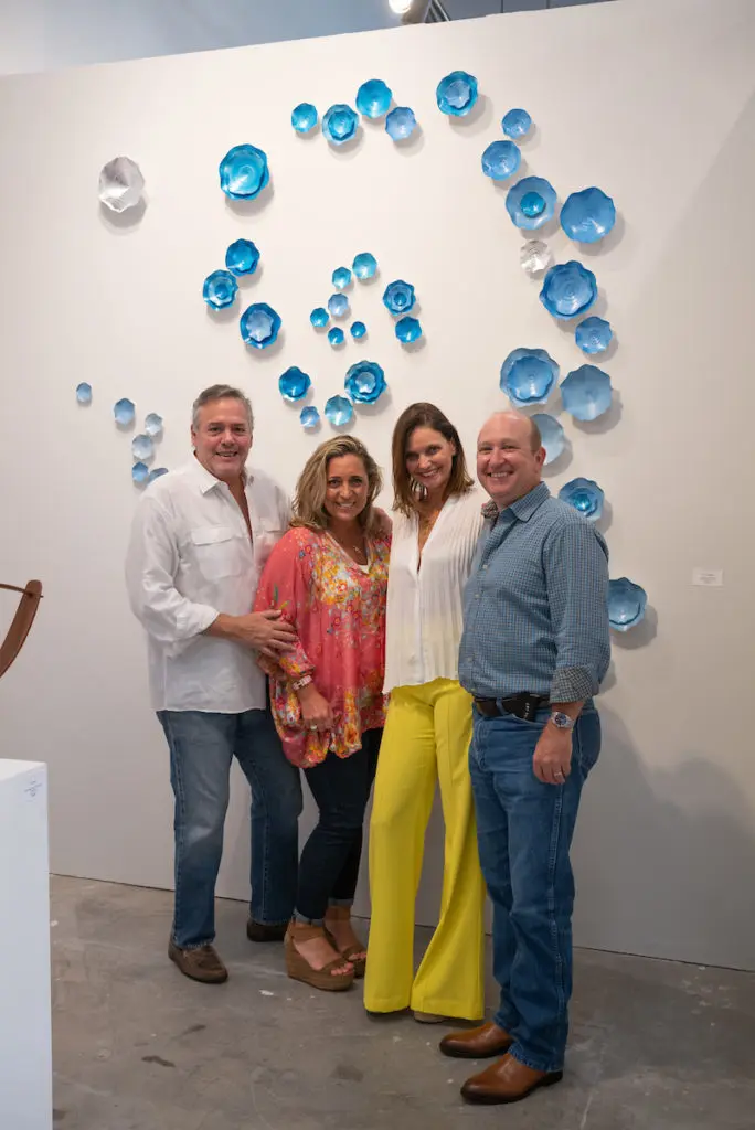 Francisco & Patty Dominguez, Lucrecia & John Waggoner (Photo by Daniel Ortiz)