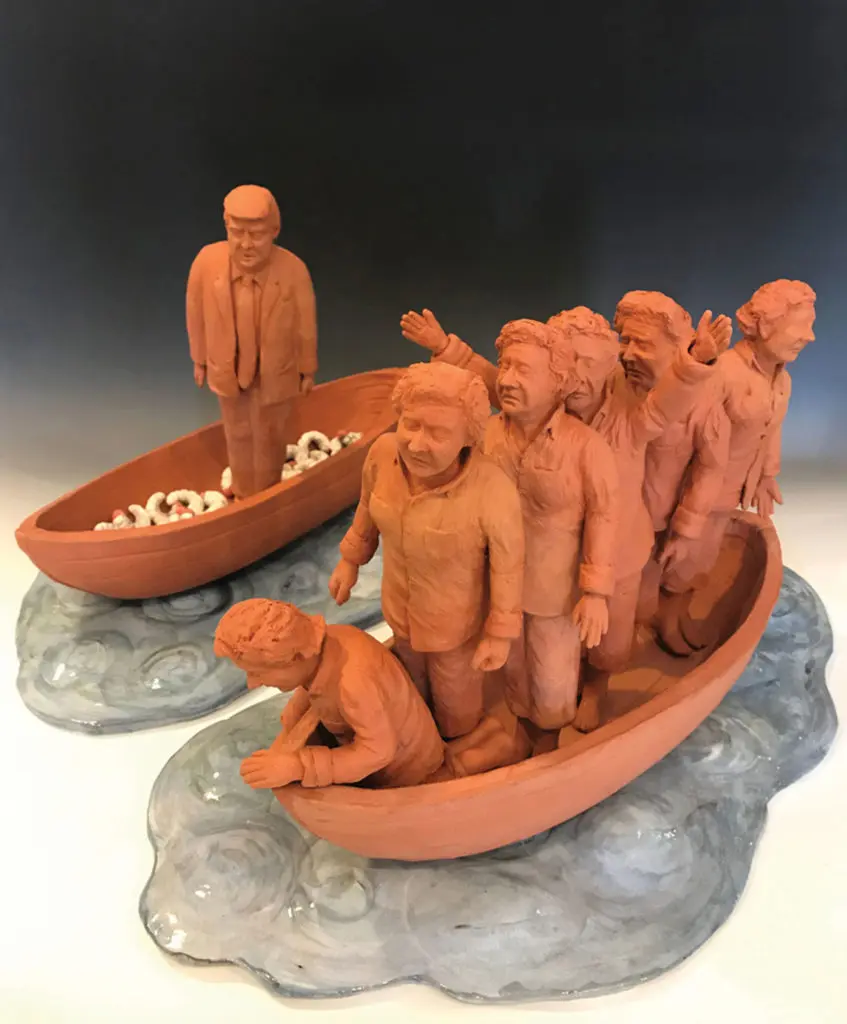 Pat Johnson's "What if it was you? What if it was me?," 2019