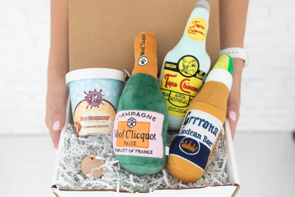 Pep & Party Co.'s fall line includes the PupParty box — perfect for a furry friend.