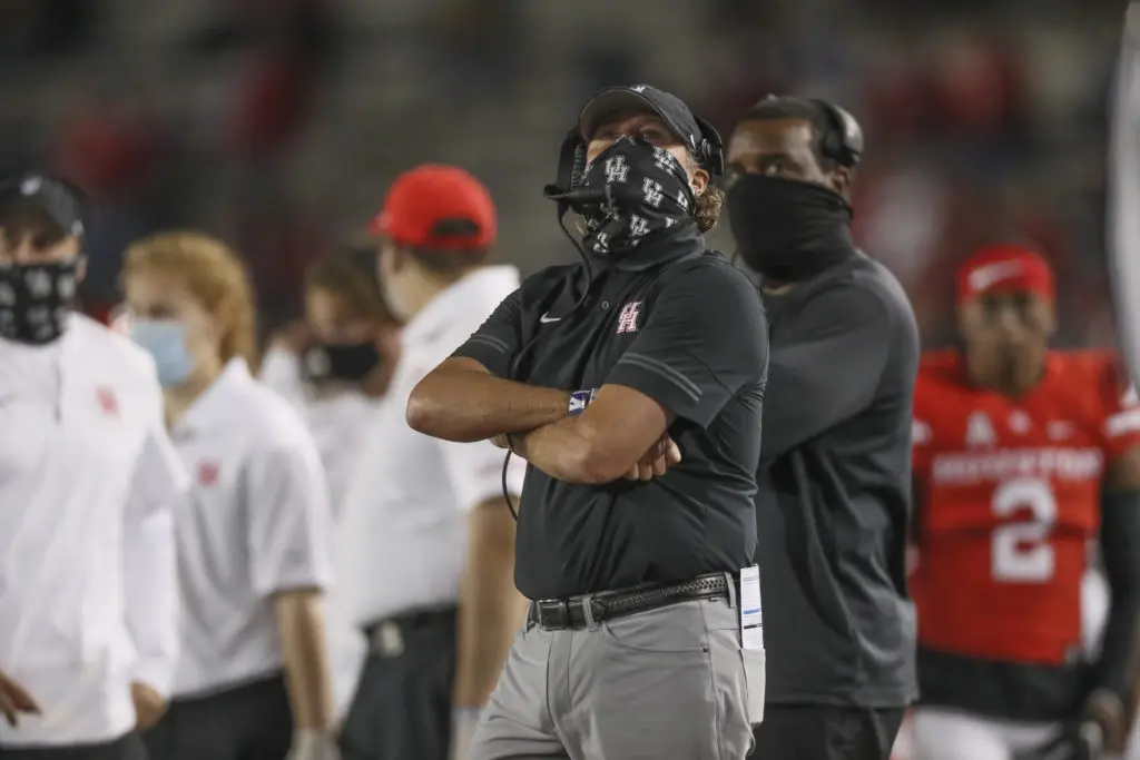 Dana Holgorsen's UH rebuild is only in year two. (Courtesy UH Athletics)