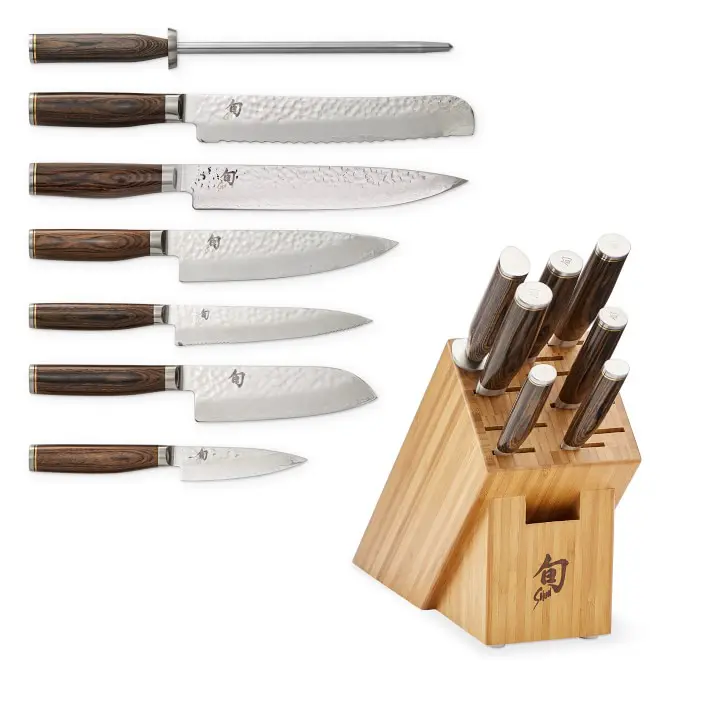 Practical and stylish - Shun's Premier block set.