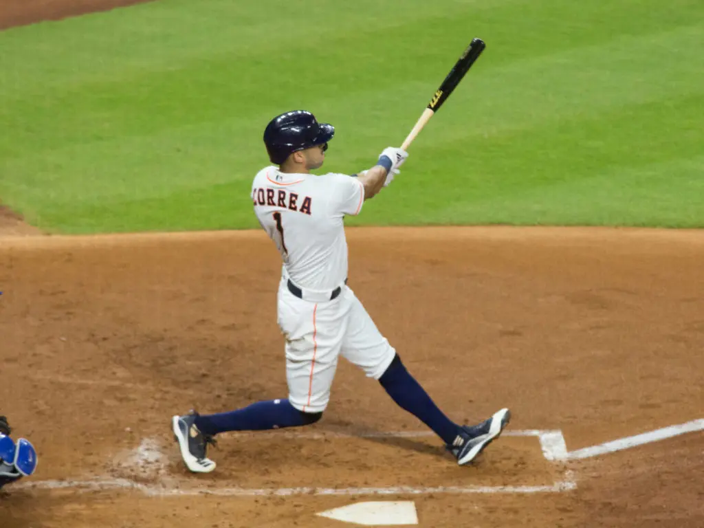 Carlos Correa knows big swings.(Photo by F. Carter Smith)