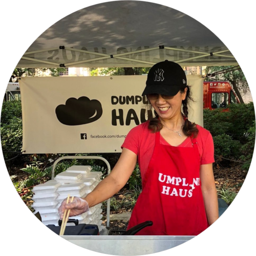 Dumpling Haus' Elaine Won will be cooking her famed fried dumplings for the Urban Harvest Fall Sunday Supper