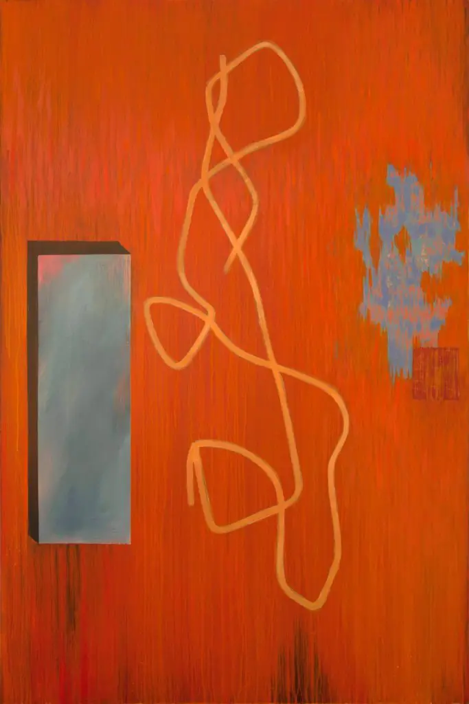 Pat Colville’s "Other Skies and Earth," 2020, at Moody Gallery