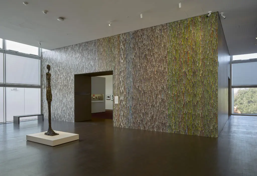  Installation view of Jason Salavon’s Little Infinity, 2020. (Photo by Richard Barnes, Courtesy of the Museum of Fine Arts, Houston)