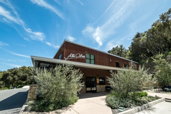 Alta Colina’s tasting room is looking forward to a post-COVID-19 world.
