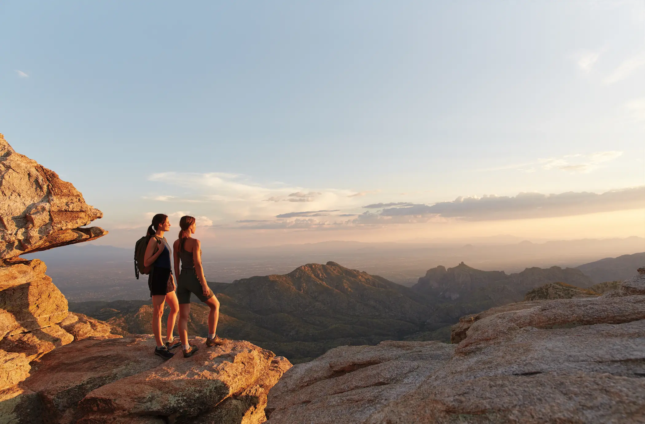 neiman marcus fantasy gifts FG_two-females-hiking-sunset-canyon-ranch-wellness-resort-tucson
