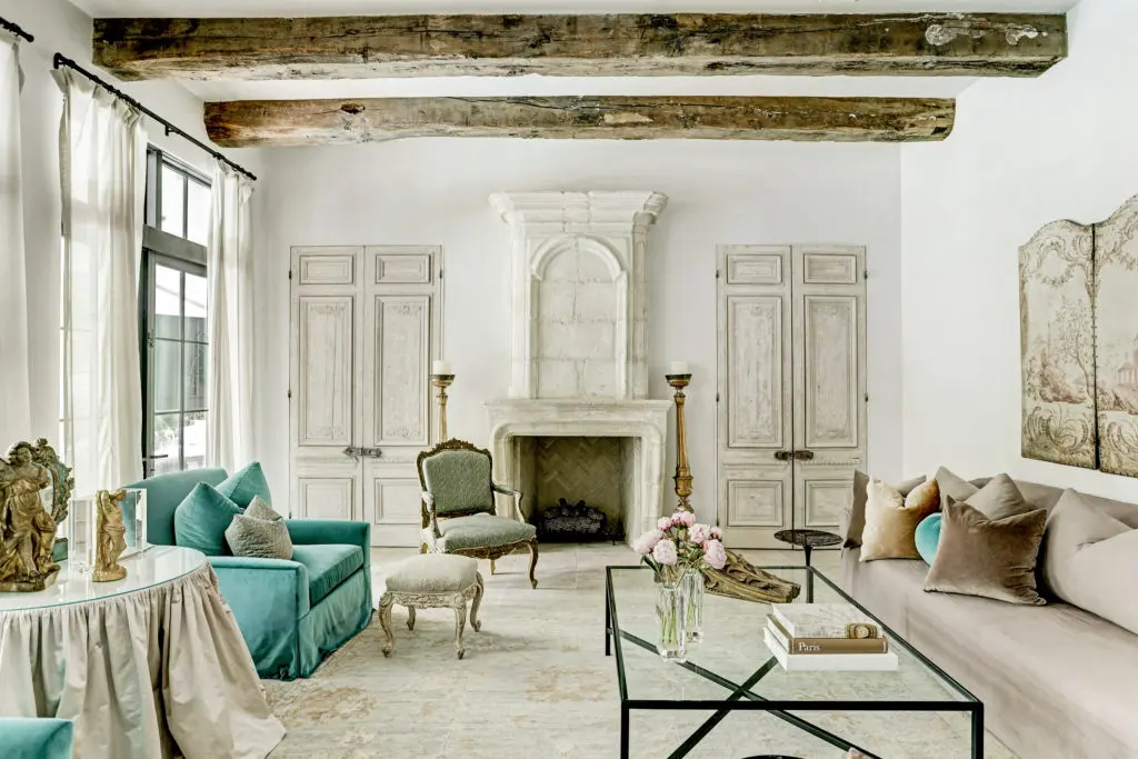 The family room at 722 E. Friar Tuck Lane