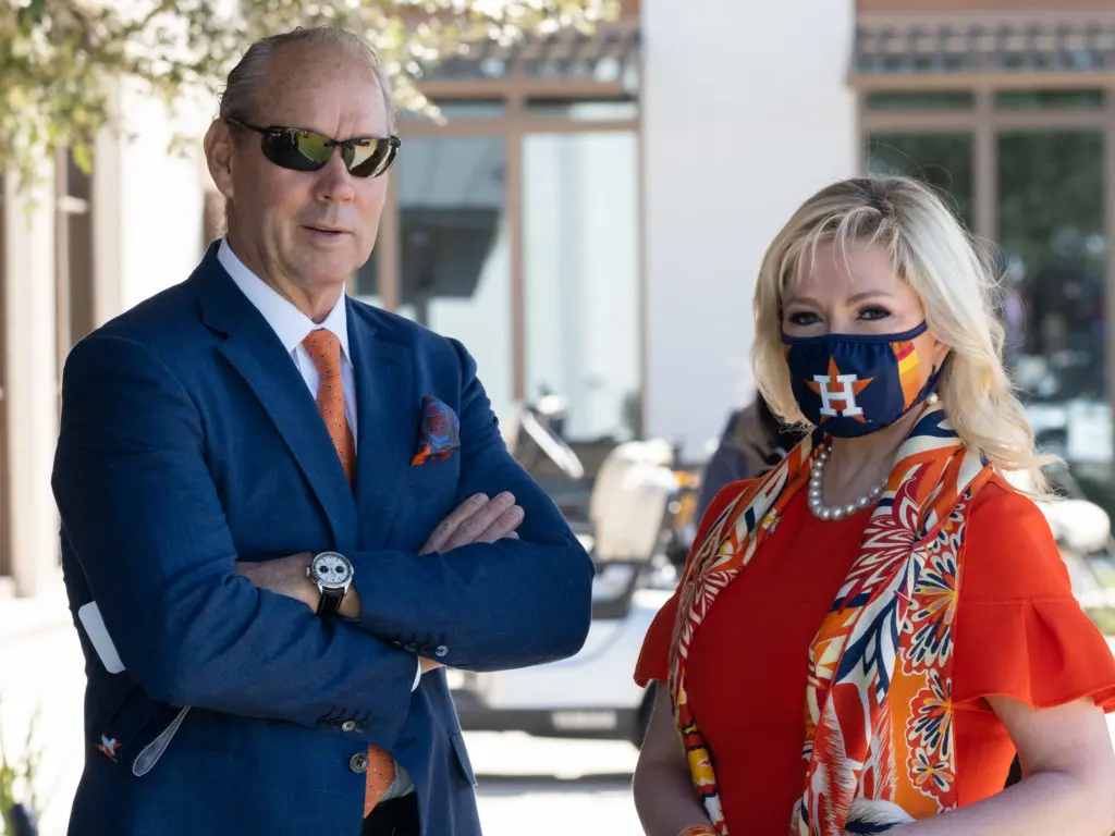 Jim Crane and his wife Whitney have worked at making the Houston Open special again. (Photo by F. Carter Smith)