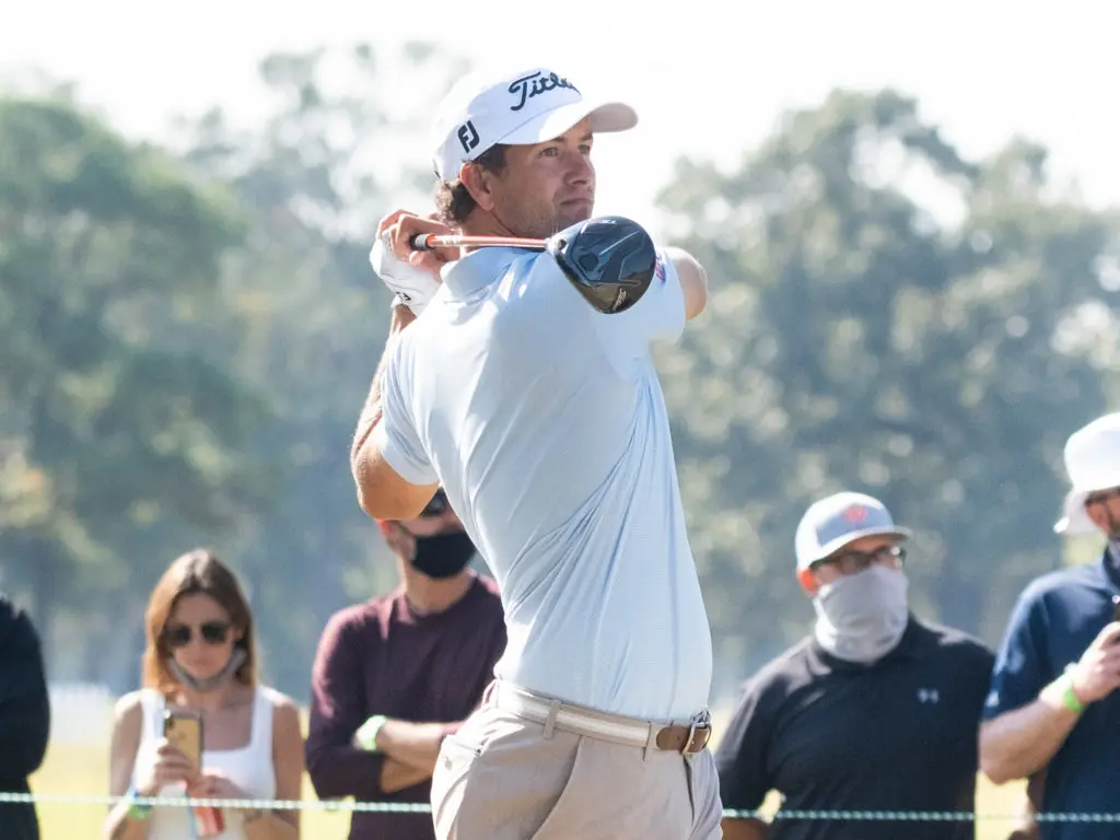 Second round action at the 2020 Vivint Houston Open, Friday November 6, 2020.. This marks the culmination of an 18-month, $34 million renovation effort in order to host an elite field of pro golfers at this year’s tournament and the Chevron Center for Education and  Golf, which will serve as the player clubhouse.