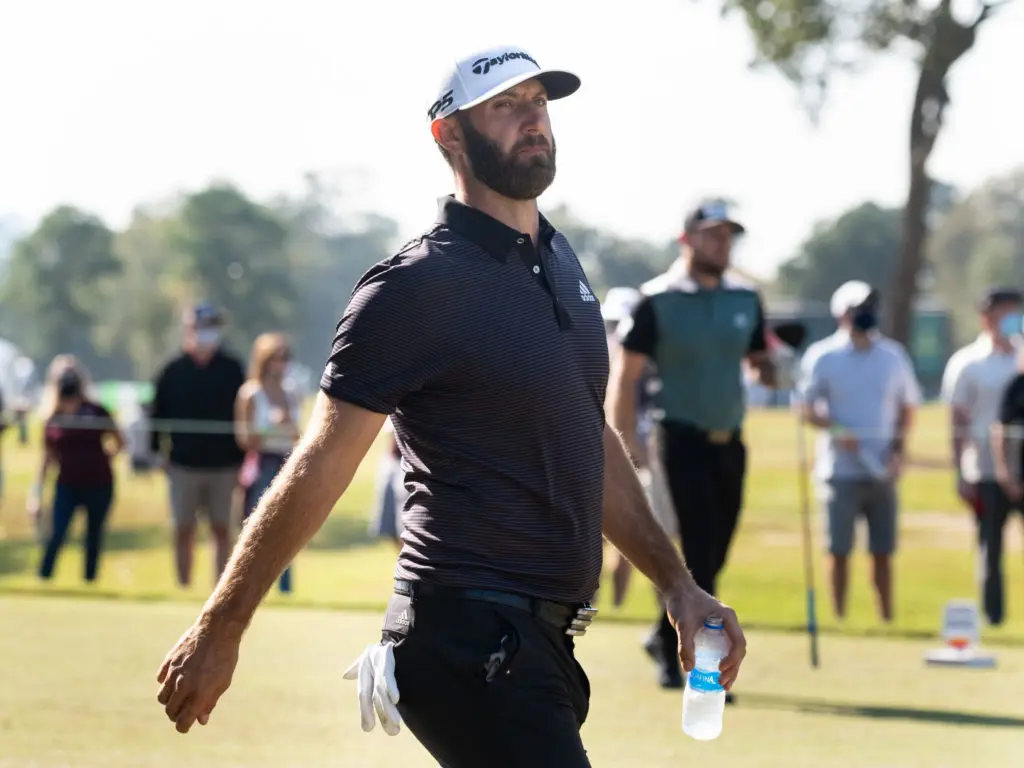 World No. 1 Dustin Johnson moved into contention heading into the weekend at the Houston Open. (Photo by F. Carter Smith)