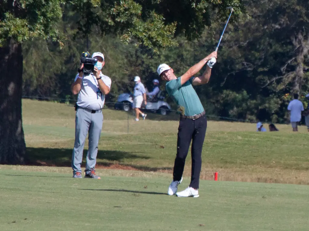 Sam Burns is chasing his first PGA Tour win. (Photo by F. Carter Smith)