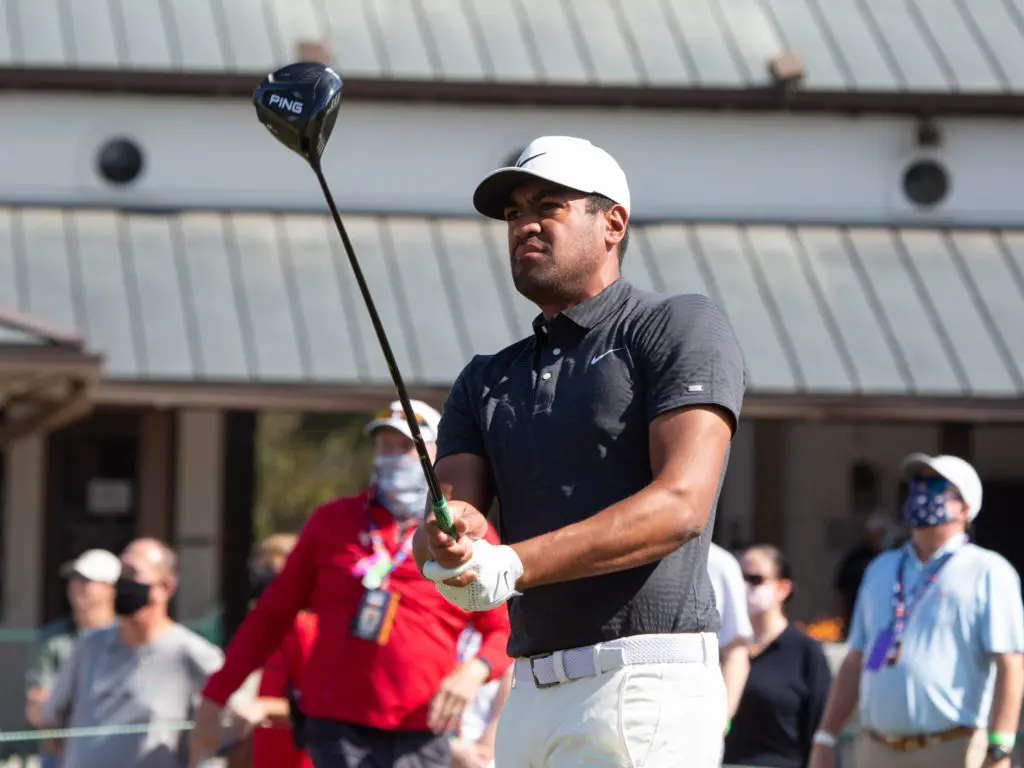 Tony Finau has plenty of power in his driver. (Photo by F. Carter Smith)