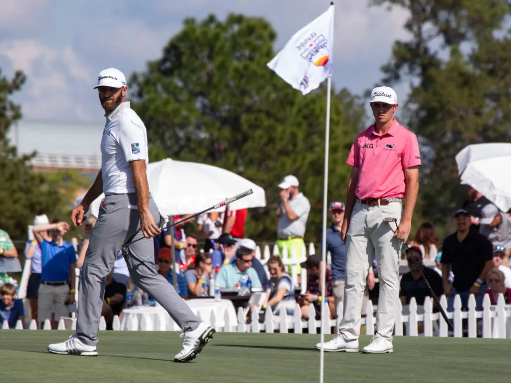 Dustin Johnson knows how to stalk his way to a win. (Photo by F. Carter Smith)