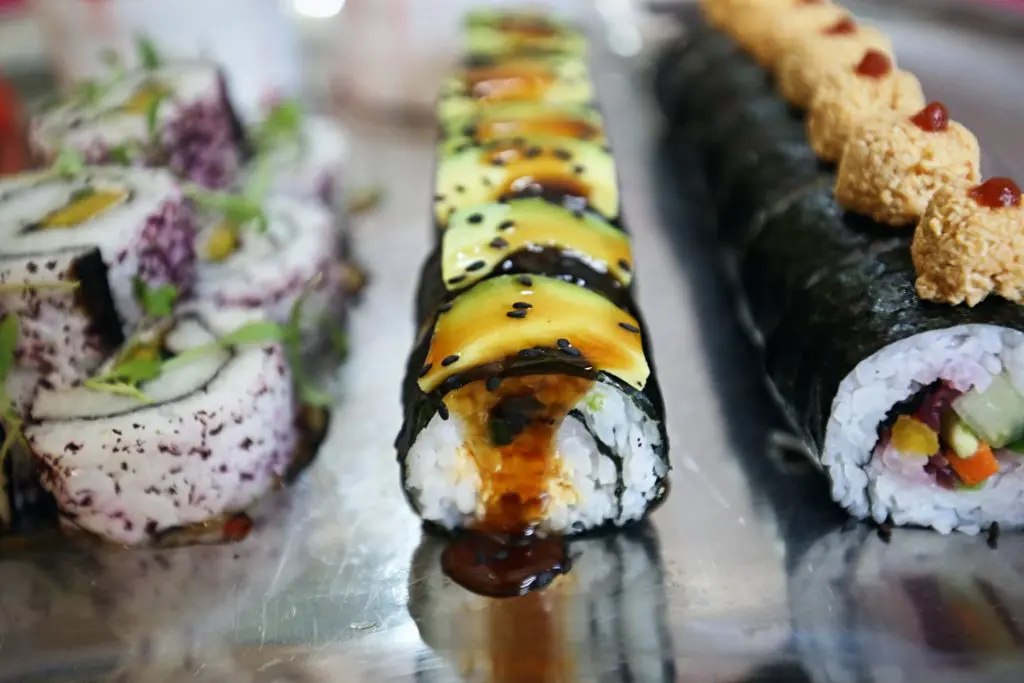 She’s A Cancer Roll imitates a spicy crab roll and was named after India Lovejoy's astrological sign. 