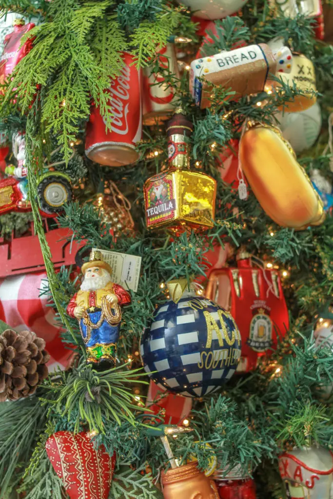 Bering's holiday decorations on display at the 80th anniversary party (Photo by Chris P. Bachman )