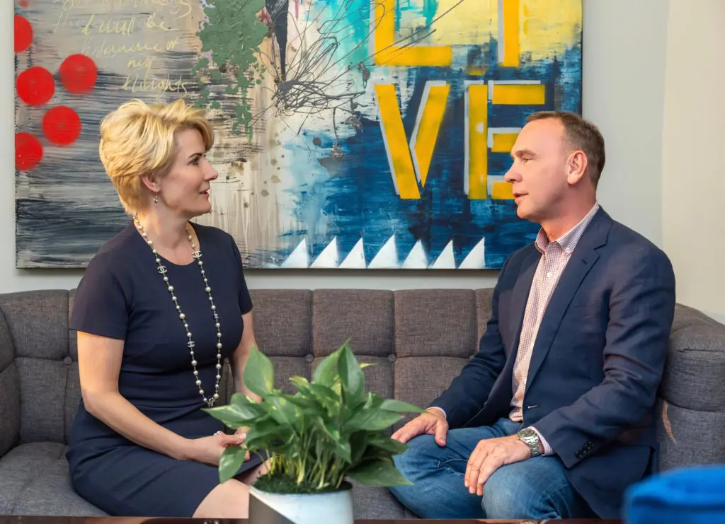 Robin French, VP of concierge services, coordinates care with Dr. Flowers.