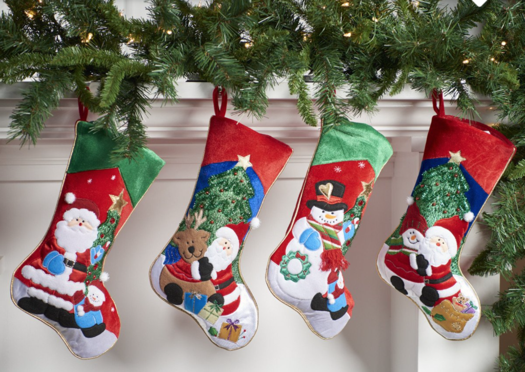 Stockings from The Incredible Christmas Place will be among the many offerings at the 40th anniversary, the re-do, of Houston Ballet Nutcracker Market. (Photo by Fulton Davenport, PWL Studio)