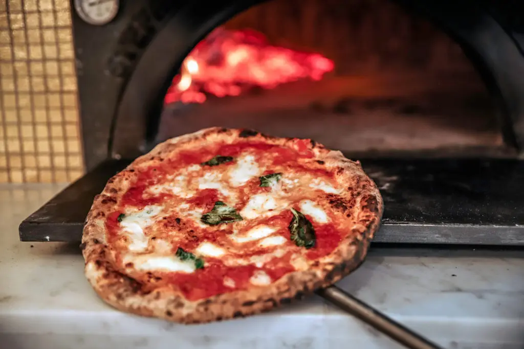 A variety of pizza, including fried pizza, can be found at La Pizza & La Pasta. (Photo by Allison David)