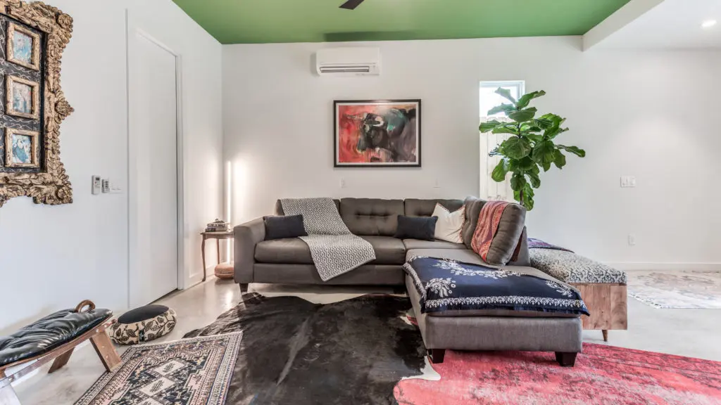 Each of the Nouveau Bungalows in Rosslyn Heights open plan has a living area, dining area and full-sized kitchen. 