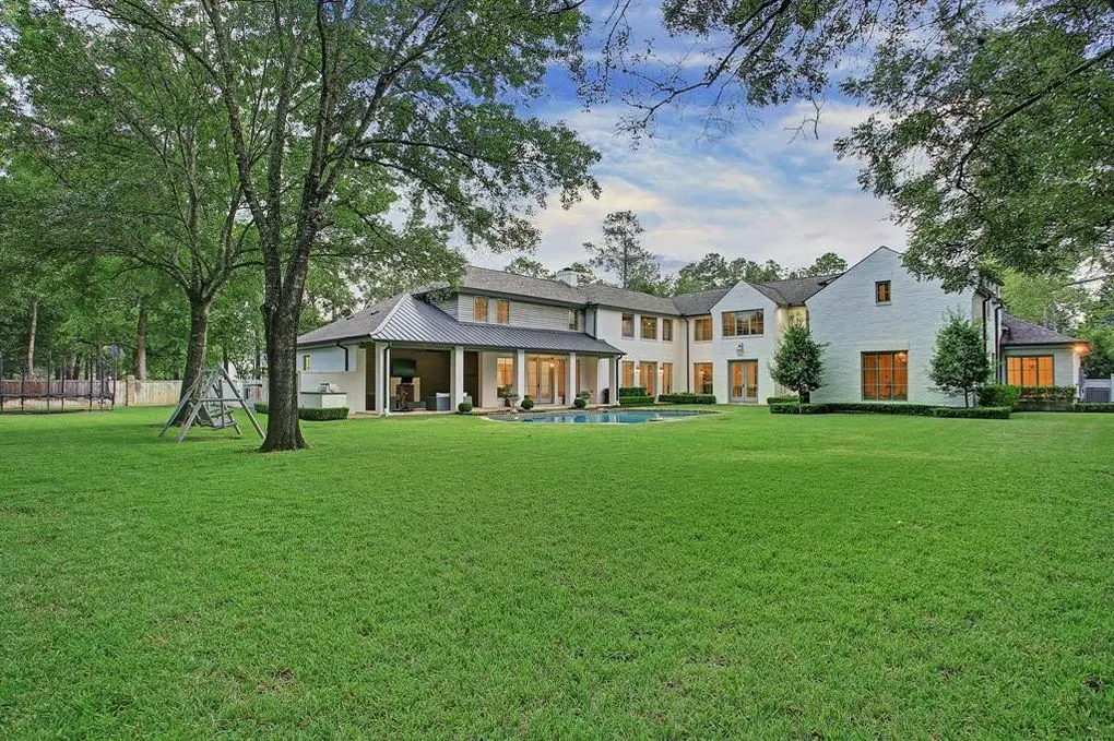 The 7,837 sq. ft.residence at 11314 Claymore Road was built in 1973 and had been completely updated.