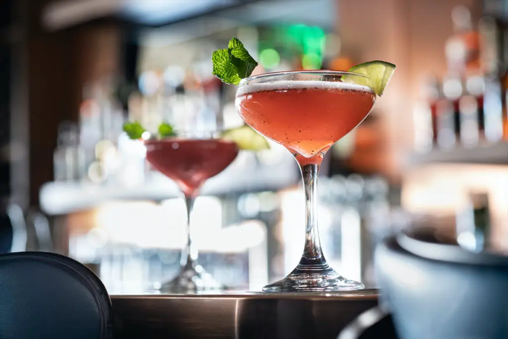 BarNone offers craft cocktails like The Amelia. (Photo by Manny Rodriguez)