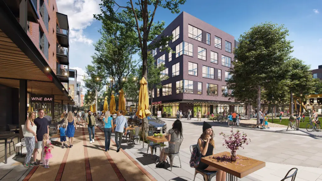 East River aims to be a pedestrian friendly, walker's wonderland.