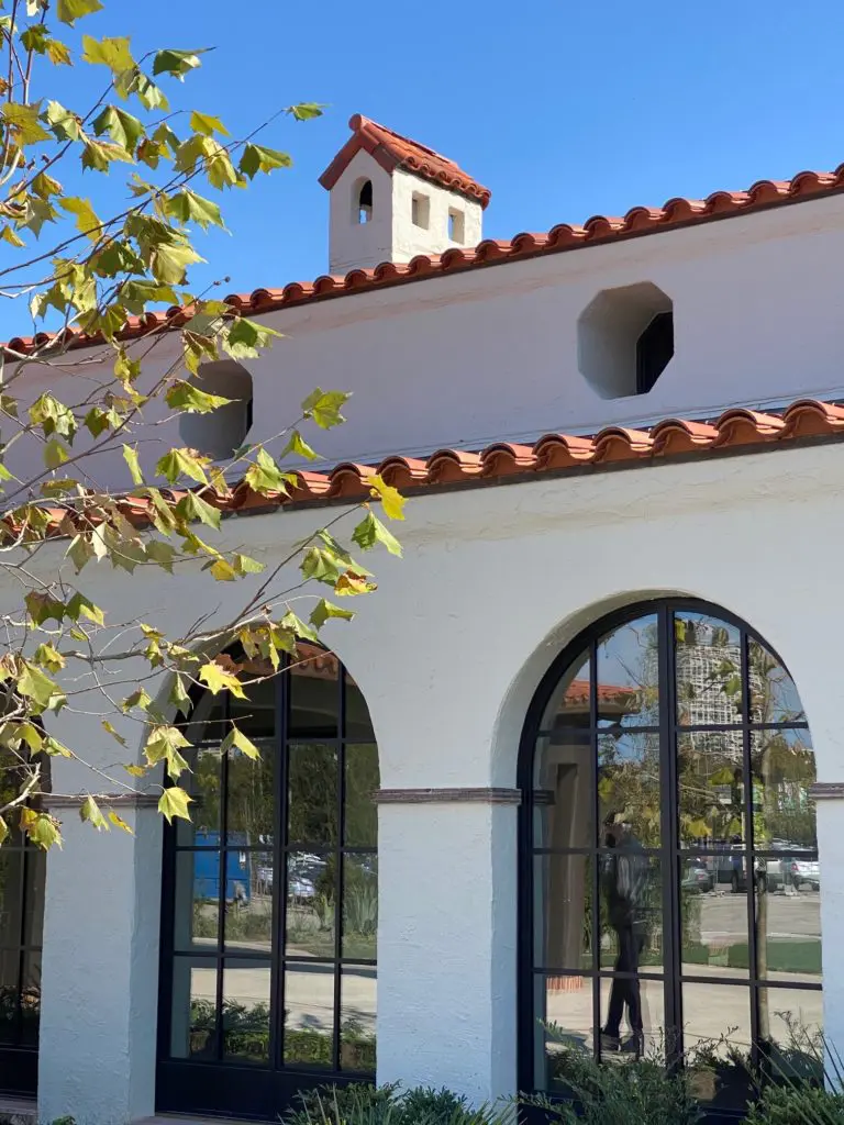 Architectural details of the renovation of the 1933 Historic Clubhouse, now known as Lott Hall.  (Photo by Shelby Hodge)