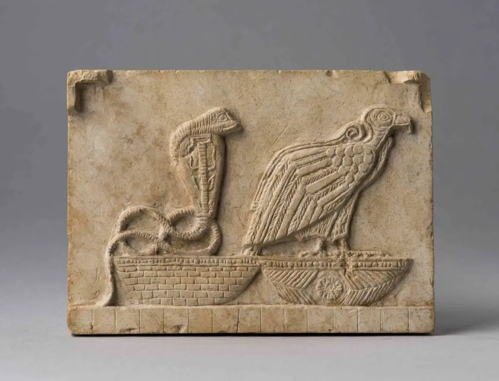 Sculptor’s Model of Nekhbet and Wadjet.