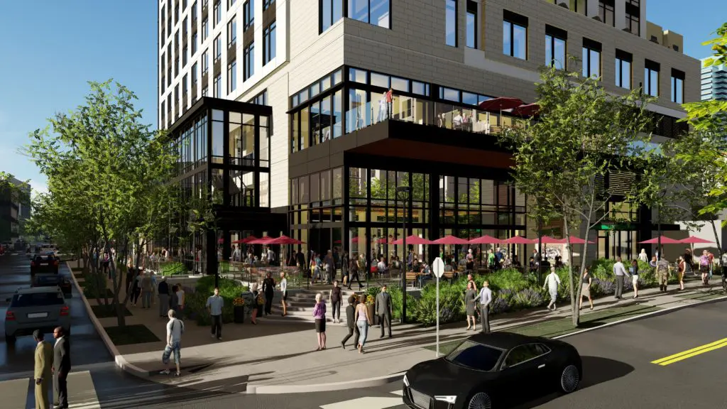 Marriott Dallas Uptown wants to embrace the walkability of its neighborhood.
