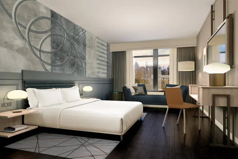 Marriott's next generation of modern guest room takes center stage at the new Uptown Dallas hotel.
