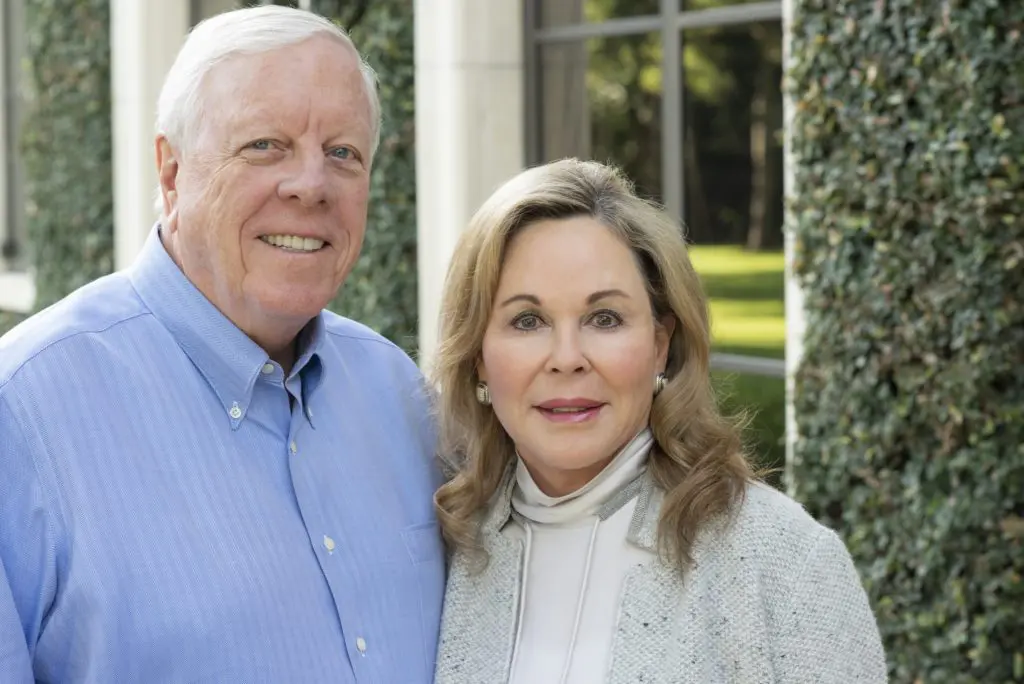 Through the Kinder Foundation, Rich & Nancy Kinder make a transformational $100 million gift to Buffalo Bayou Partnership for the Buffalo Bayou East Master Plan. (Photo by Karen Sachar, courtesy of the Kinder Foundation)