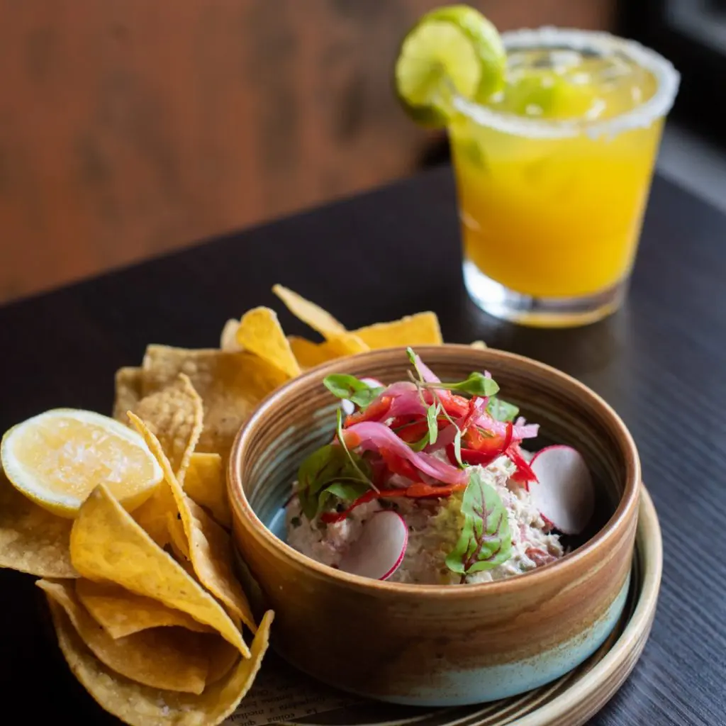 Smoked swordfish dip is a signature appetizer at Toro Toro.