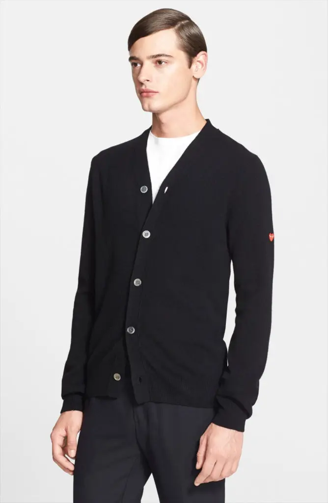 This playful line from the iconic Japanese label Comme des Garçon is known for its heart logo, and the calvacade of celeb devotees. 