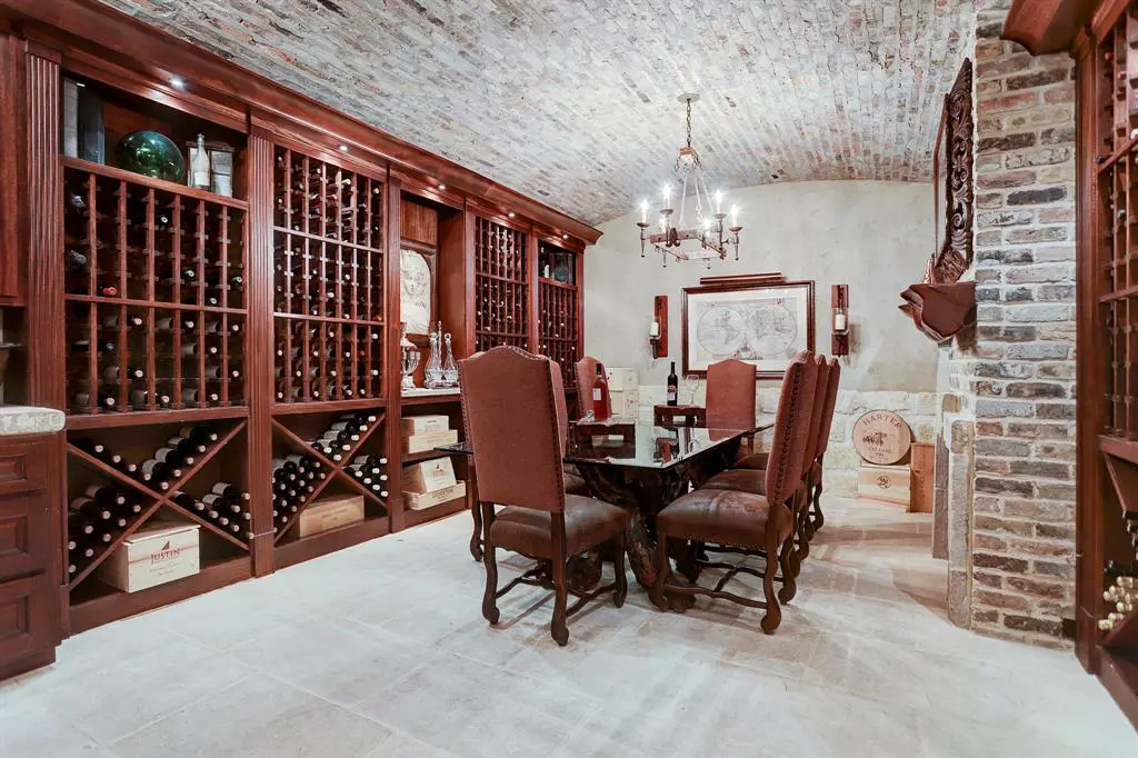 The top selling domain in Houston in November was 8 Winston Woods which boasts an ample wine cellar with vaulted brick ceiling.