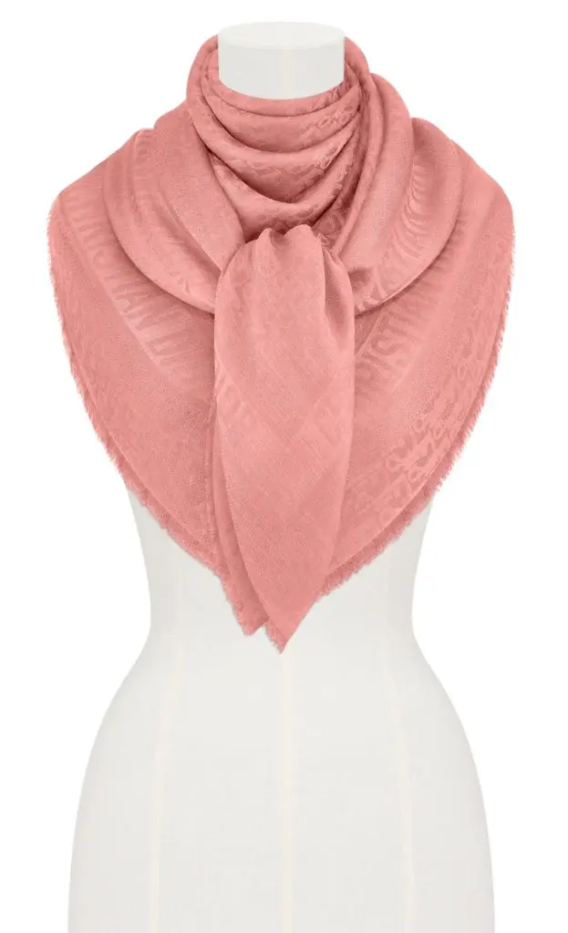 Dior's Jacquard Shawl will bring a smile to your Valentine.