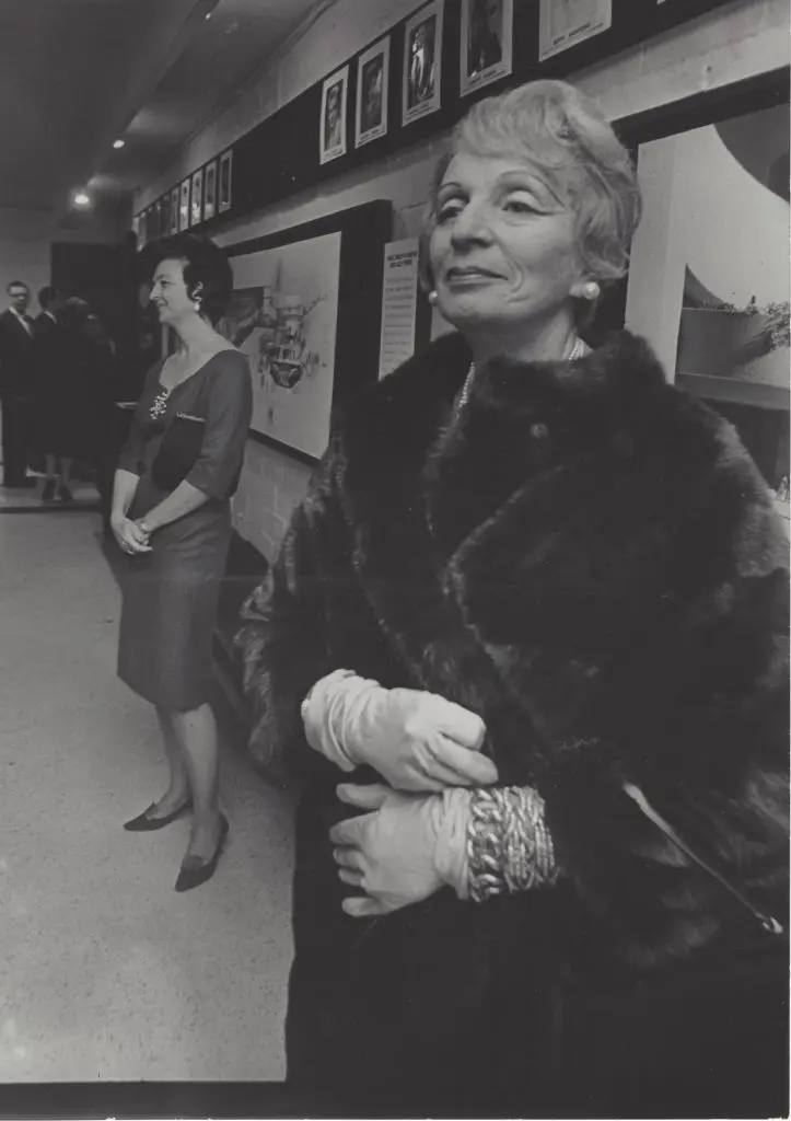Tamara de Lempicka in Houston, 1966. Photo by Darrell Davidson, Houston Chronicle. Image courtesy and © the Tamara de Lempicka Estate, LLC.