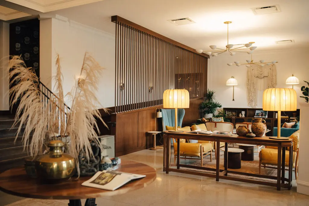 Swoon, the Studio transformed the historic building into a modern cool space with exceptional details. 