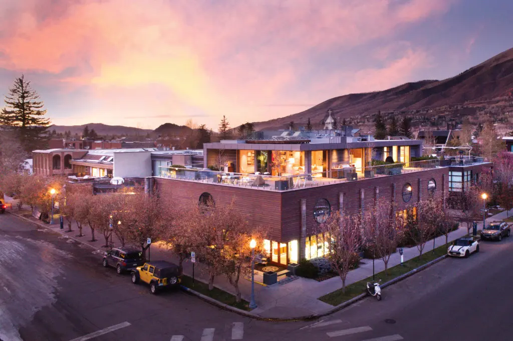 The penthouse apartment atop the Crandall Building condominium in downtown Aspen set the record at more than $11 million for most expensive condo sale in Aspen. (Douglas Elliman photo)