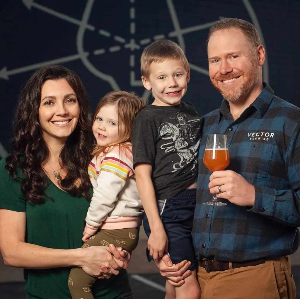 Craig and Veronica Bradley founded Vector Brewing in 2020. (Courtesy)