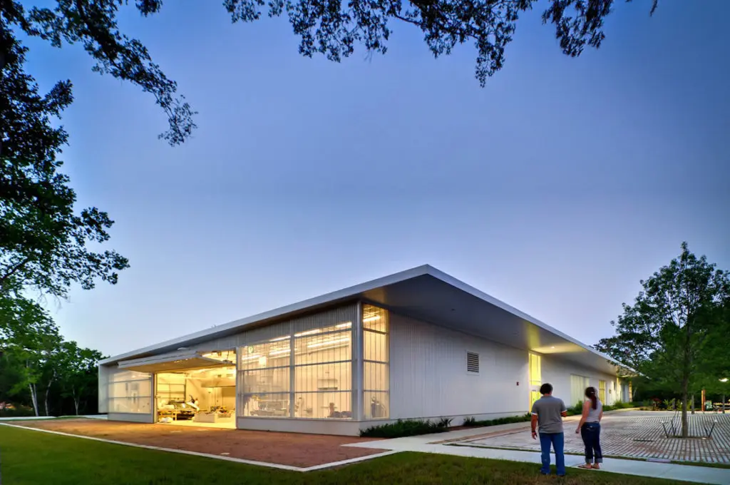 “!@#$ 2020 Art Exhibition" can be viewed at the Student Art Project Space in Arbor North, at the University of Houston-Clear Lake. The sleek, contemporary building houses painting, ceramics, weaving, and photography studios. (Photo by Luis Ayala)