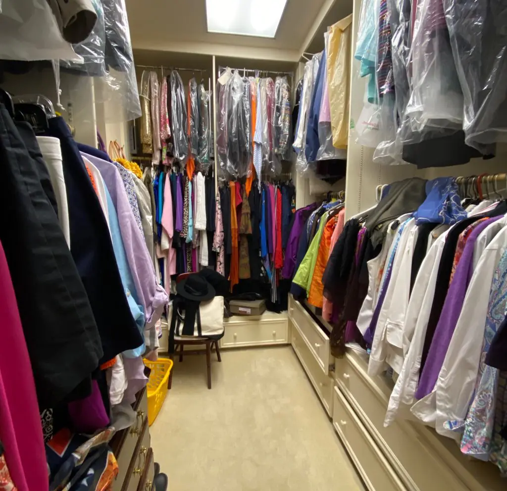 Shelby Hodge’s closet
