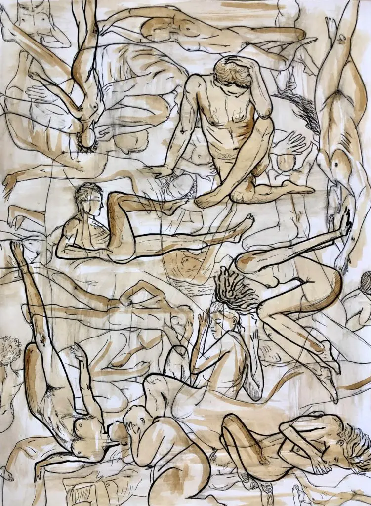 A restless year: Karla Burgos' "NO. 6," 2020.