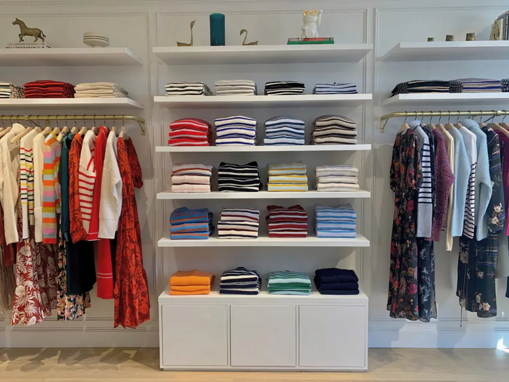 La Ligne, Highland Park Village's newest brand, is all about the stripe.