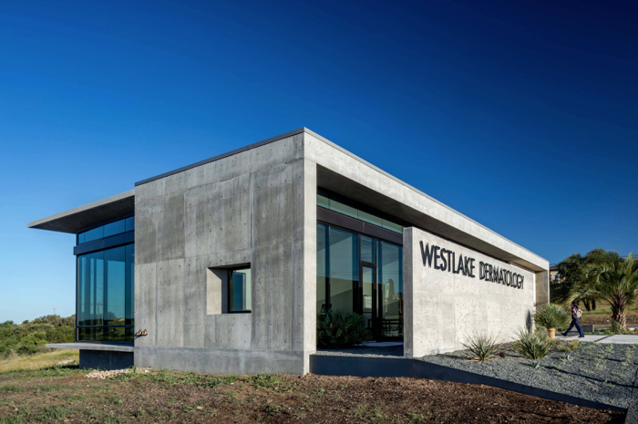 Matt Fajkus Architecture designed the AIA award winning Westlake Dermatology and Cosmetic Surgery clinic in Marble Falls. (Photo courtesy of Westlake Dermatology) 