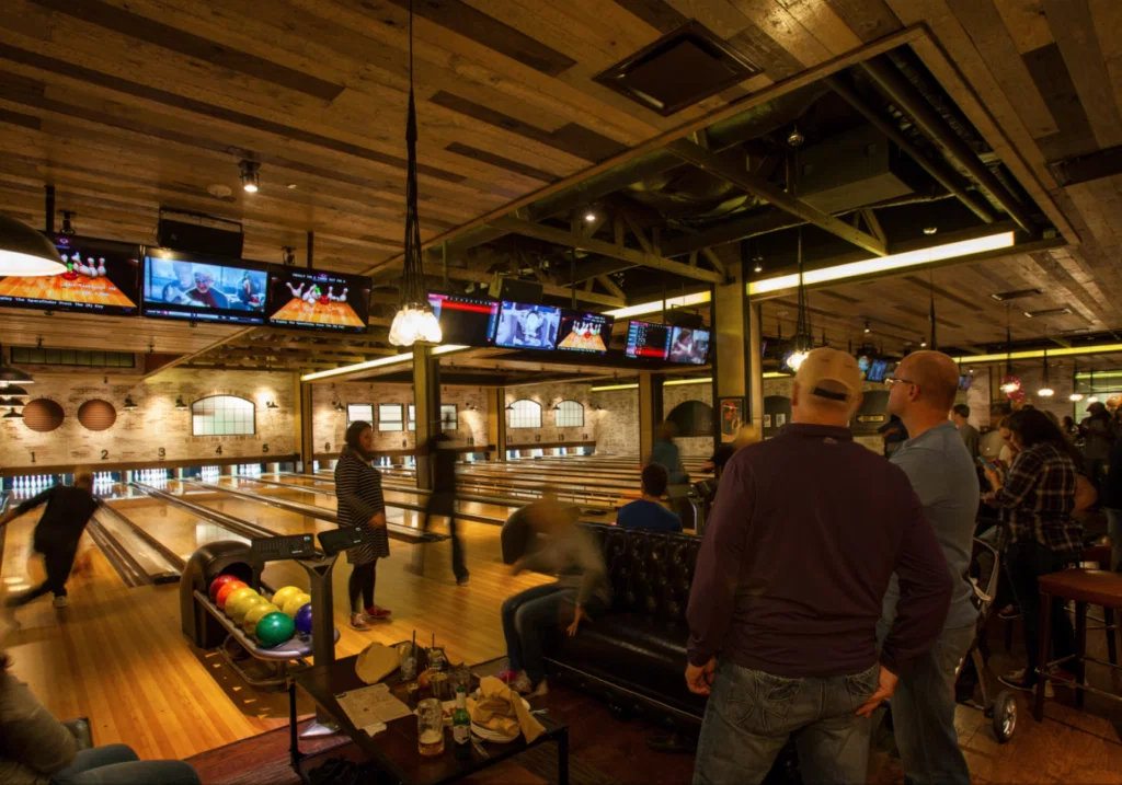 Bowl & Barrel blends all the hallmarks of a modern American tavern with the best in boutique bowling